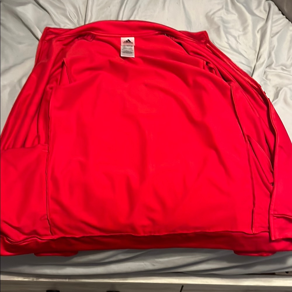 adidas Kids Red Jacket